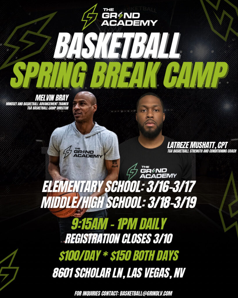 Spring Break Basketball Camp - The Grind Academy