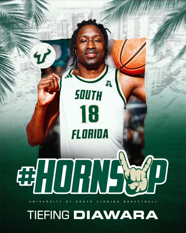 Congratulations Tiefing Diawara on your commitment to the University of South Florida! Keep grindin big fella!